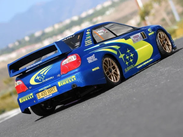 HPI Subaru IMPREZA WRC 2004 Monte Carlo Rally 200mm Bodyshell - Clear (255mm Wheelbase)