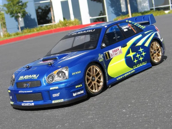HPI Subaru IMPREZA WRC 2004 Monte Carlo Rally 200mm Bodyshell - Clear (255mm Wheelbase)