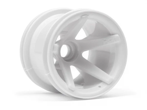 HPI S.S. MT Wheels White Front — image 5 of 6