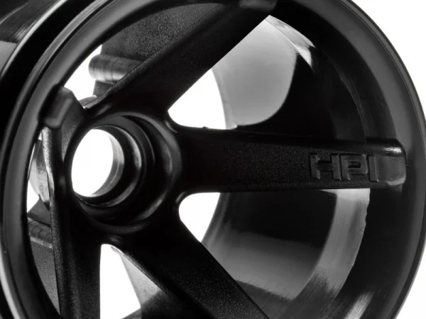 HPI Super Star MT Wheels Front (Black/2.2In/2Pcs)
