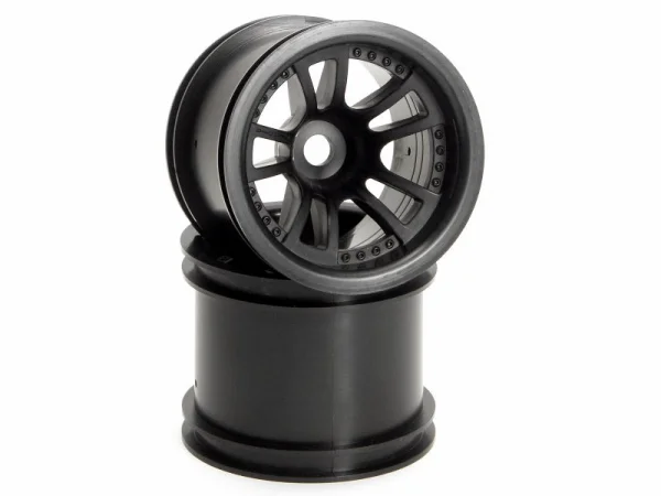 Split 5 Truck Wheel Black - Firestorm - Hex Fit — image 3 of 4