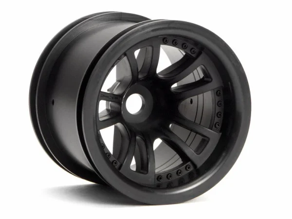 Split 5 Truck Wheel Black - Firestorm - Hex Fit — image 2 of 4