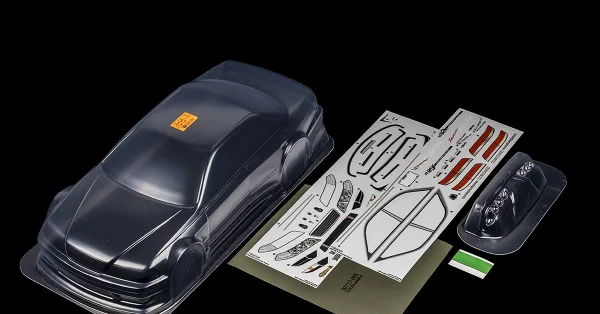 HPI T&E Vertex Ridge JZX100 Toyota MkII Clear Bodyshell - 200mm