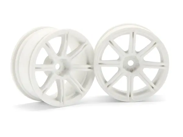 HPI Work Emotion XC8 Wheel 26mm White (3mm Offset)