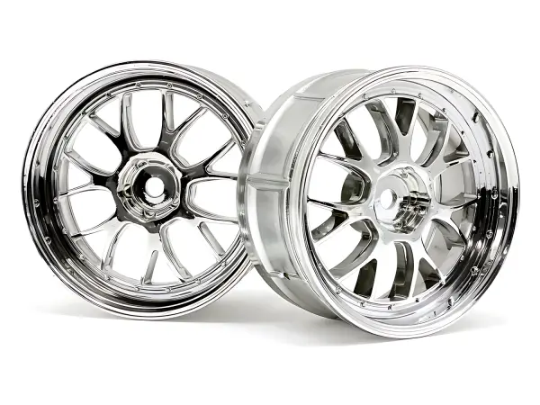 HPI LP29 LM-R Wheel Chrome (2) — image 1 of 4