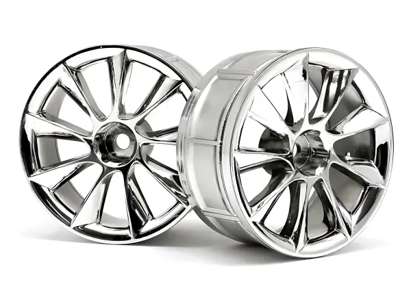 HPI LP29 Wheel ATG RS8 Chrome (2) — image 1 of 4