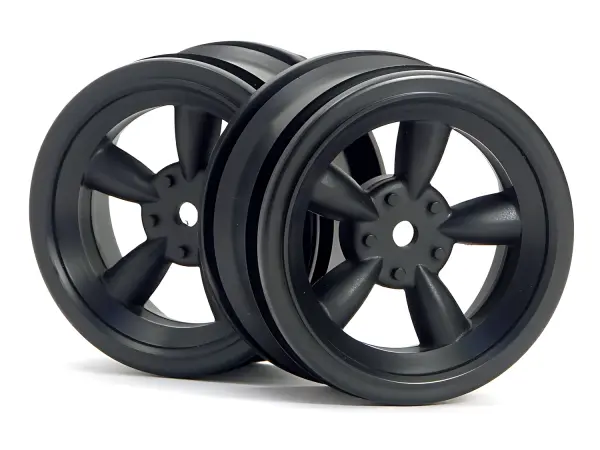 Vintage 5 Spoke Wheel 26mm Black Chr for 26mm Vint. Tyres — image 1 of 6