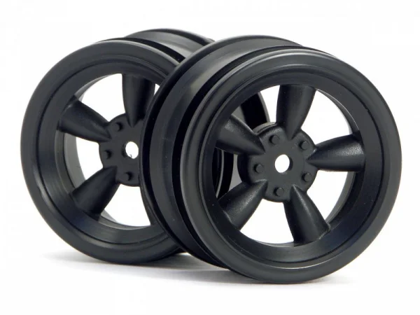 Vintage 5 Spoke Wheel 26mm Black Chr for 26mm Vint. Tyres