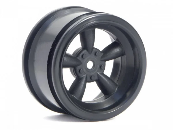 Vint 5 Spoke Whl 31mm/6mm Oset Black Chr for 31mm Vint. Tyres