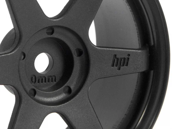 TE37 Wheel 26mm Black (0mm Offset)