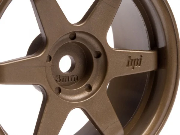 TE37 Wheel 26mm Bronze 3mm Offset for Std TC Tyres