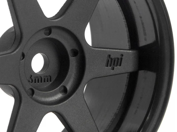 TE37 Wheel 26mm Black (6mm Offset)