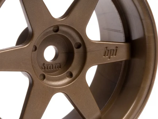 TE37 Wheel 26mm Bronze 6mm Offset for Std TC Tyres