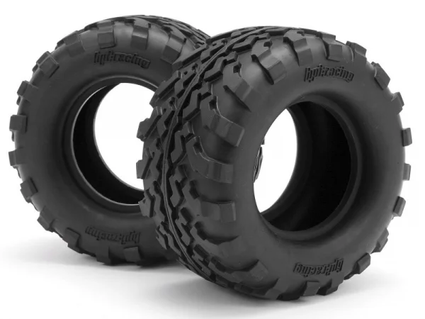 HPI GT2 Tyres - S Compound 160 x 86mm With Foam Insert - 1 Pair