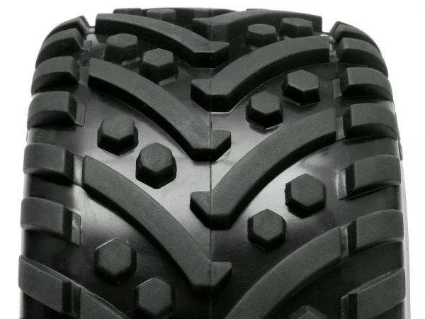 Goliath Tyre 7inch On Blast Whl Chrome With 17mm Hex