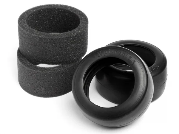 Vintage Slick Racing Tire 31mm D Compound (2Pcs)