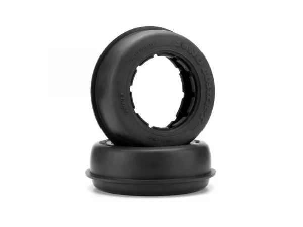 HPI Sand Buster Rib Tyres - M Compound - HPI Baja 5T Front - 1 Pair