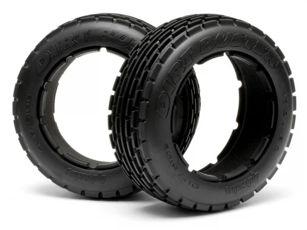 HPI Dirt Buster Front Ribbed Tyre - fits HPI Baja 5B - Pair