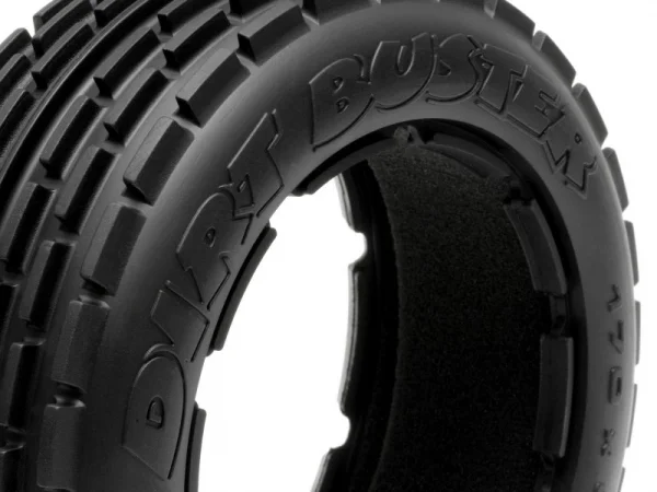 HPI Dirt Buster Front Ribbed Tyre - fits HPI Baja 5B - Pair