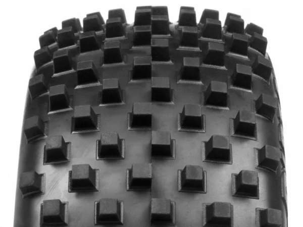 HPI Dirt Buster Front Block Tyre - M Compound - fits HPI Baja 5B - Pair