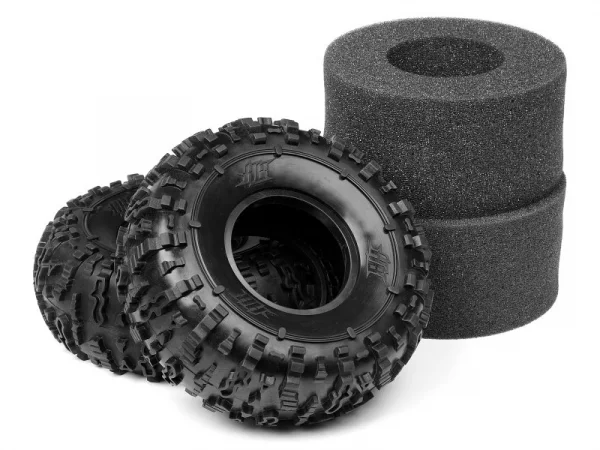 HB Rover 2.2 Tire Rock Crawler Blue Hard CMPD.
