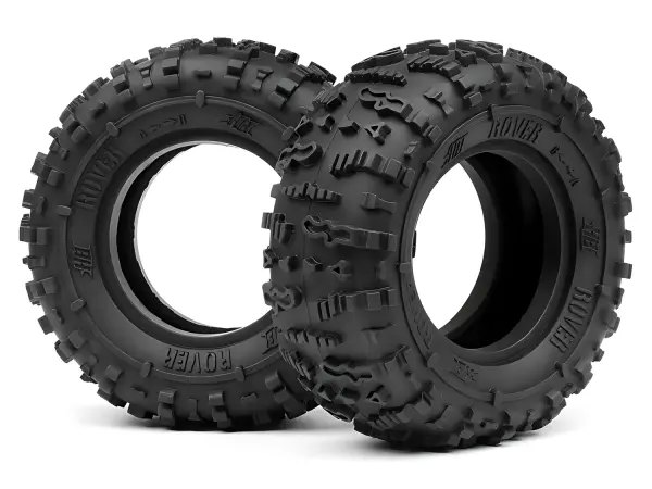 HB ROVER 1.9 TIRE (Red/Rock Crawler/2pcs) — image 1 of 6