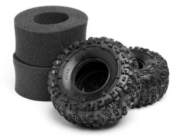 HB 2.2 ROVER-EX TIRE (Pink/Rock Crawler/2pcs)