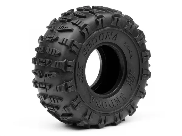HB Sedona 2.2 Crawler Tyres - White (2)