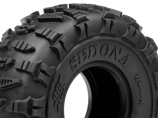HB Sedona 2.2 Crawler Tyres - White (2)