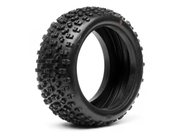 HB PROTO TIRE (2pcs/Pink/1:8 Buggy)