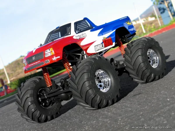 HPI Mini GT-1 Body Shell - Fits Wheely King - Clear