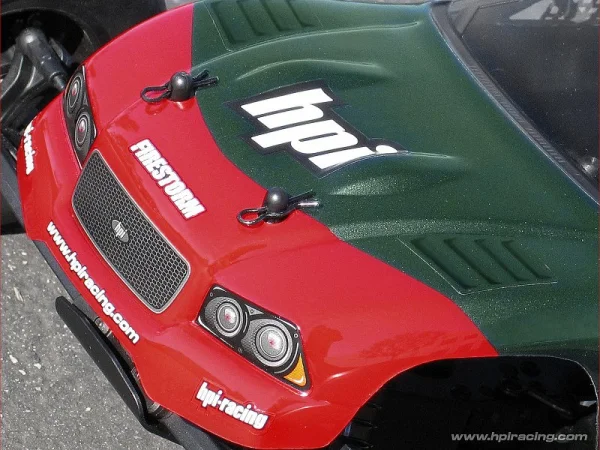 HPI DSX-1 Truck Nitro Firestorm Clear Body — image 3 of 7