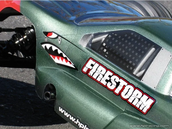 HPI DSX-1 Truck Nitro Firestorm Clear Body — image 2 of 7