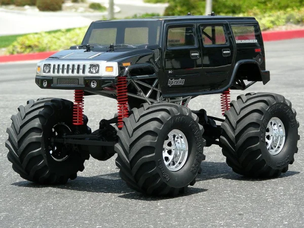 Hummer H2 Clear Body E-Savage