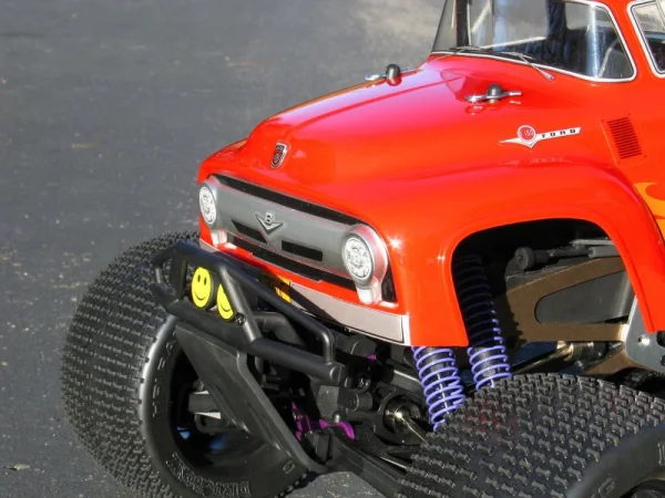 Ford F100 Bodyshell Fits Savage/T-MAXX - Clear