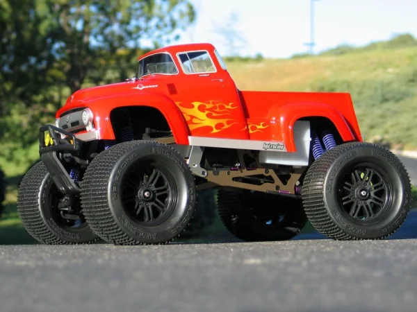 Ford F100 Bodyshell Fits Savage/T-MAXX - Clear