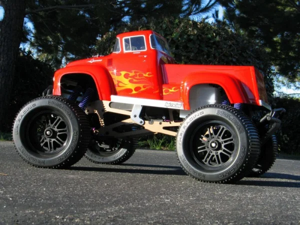 Ford F100 Bodyshell Fits Savage/T-MAXX - Clear