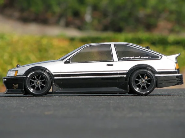 HPI Toyota Corolla Levin Clear M-Size Bodyshell (225mm WB) ** CLEARANCE **