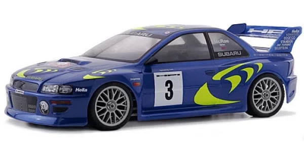 Subaru IMPREZA WRC 98 Bodyshell (190mm Clear)