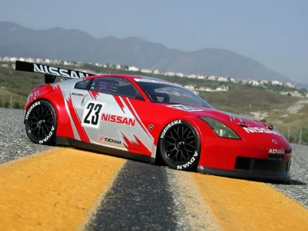 Nissan 350Z Nismo GT Bodyshell (190mm Clear)