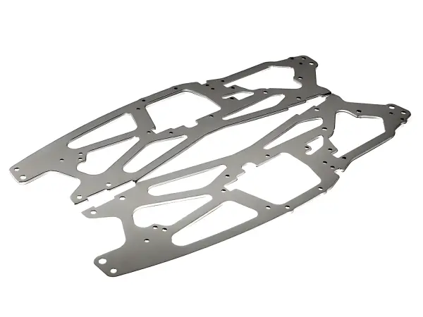 Main Chassis Savage Bright Aluminium 2.5mm 2Pcs