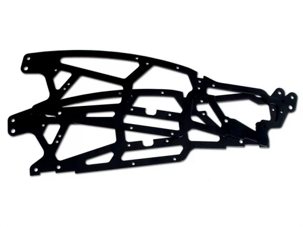 Savage Low CG Chassis Black 2.5 Mm Use With 86357 Engine Plate