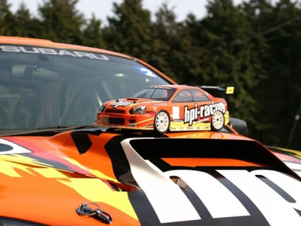 Subaru IMPREZA HPI Racing Bodyshell (190mm Clear)