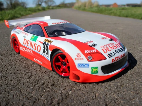 HPI Toyota Supra Clear Bodyshell - 200mm