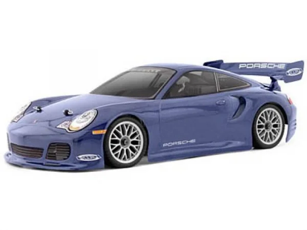 Porsche 911 Turbo Clear Bodyshell - 200mm
