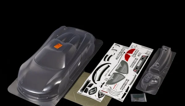 Porsche Carrera GT 200mm Clear Bodyshell