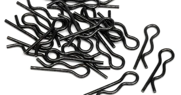 Body Clip (6mm/Black/20Pcs) — image 1 of 2