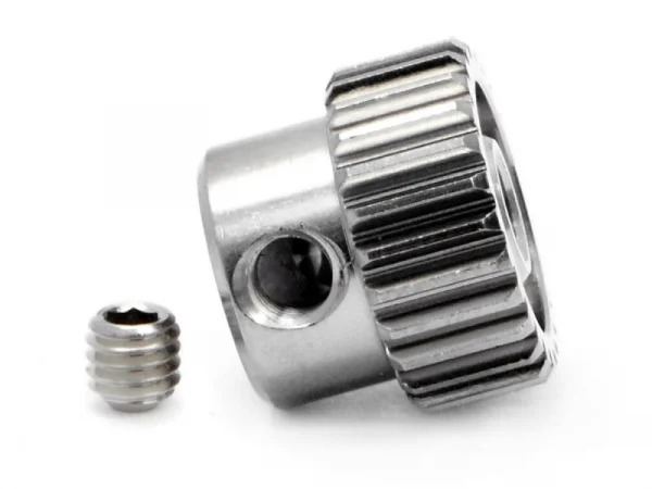 Aluminium Pinion Gear 26 Tooth Hard Anodized 64DP