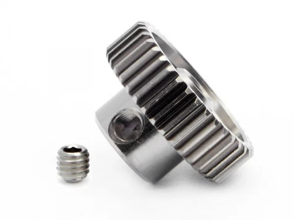 Aluminium Pinion Gear 38 Tooth Hard Anodized 64DP