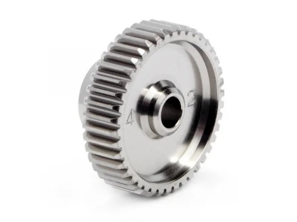 HPI Aluminium Racing Pinion Gear 42 Tooth (64 Pitch) — image 1 of 2